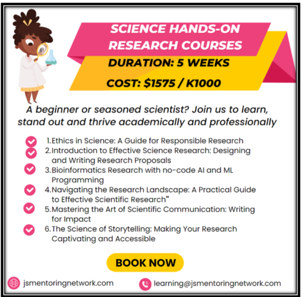 Science Hands-On Research Courses
